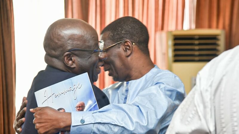 Hommage à feu Président Mansour Cama et à son défunt collaborateur Mor Talla Kane Directeur Exécutif de la CNES.