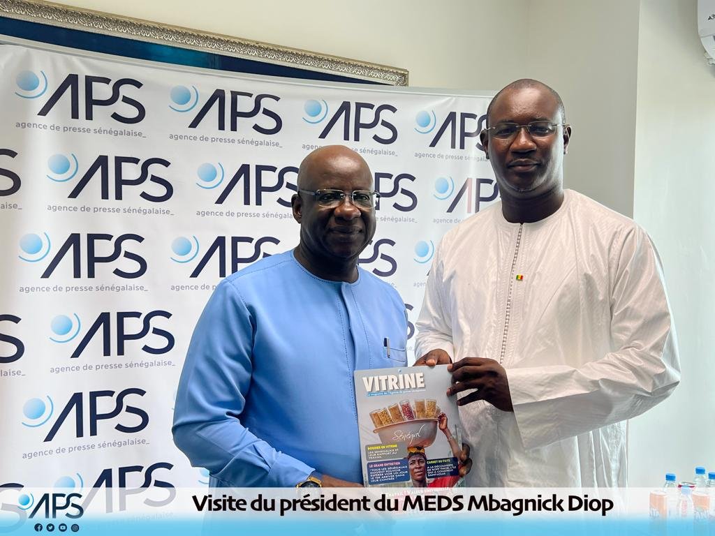 Visite du président du MEDS Mbagnick Diop à l’ APS – Interview/Images