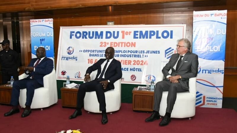 Forum du 1er emploi: Le MEDS mise sur le secteur industriel 